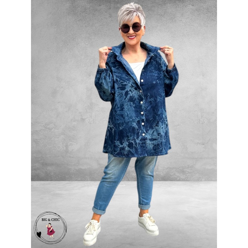 STUDIO Shirt/Blouse Ellie Dark Blue Denim