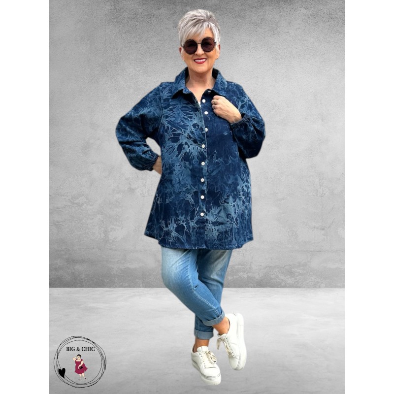 STUDIO Shirt/Blouse Ellie Dark Blue Denim