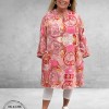 Gozzip Tuniek Skuld Rood Paisley Print