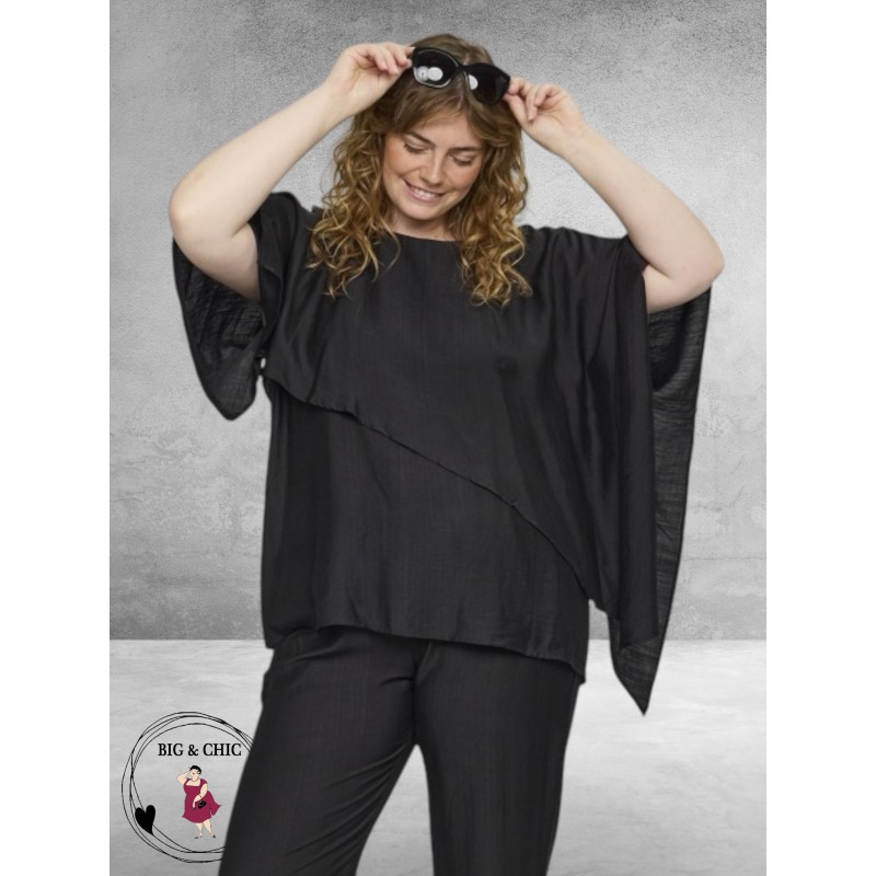 Studio Blouse-Shirt Athena Zwart