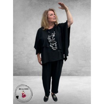 Studio Blouse-Shirt Athena Zwart
