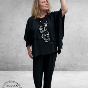 Studio Blouse-Shirt Athena Zwart
