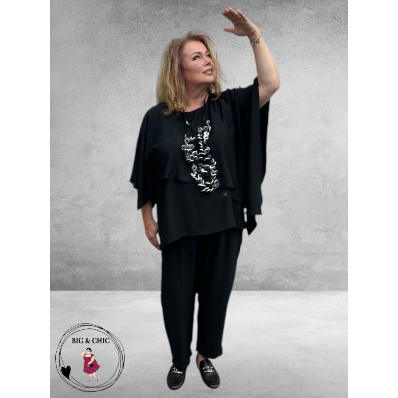 Studio Blouse-Shirt Athena Zwart