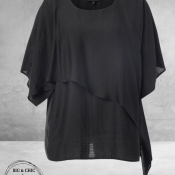 Studio Blouse-Shirt Athena Zwart