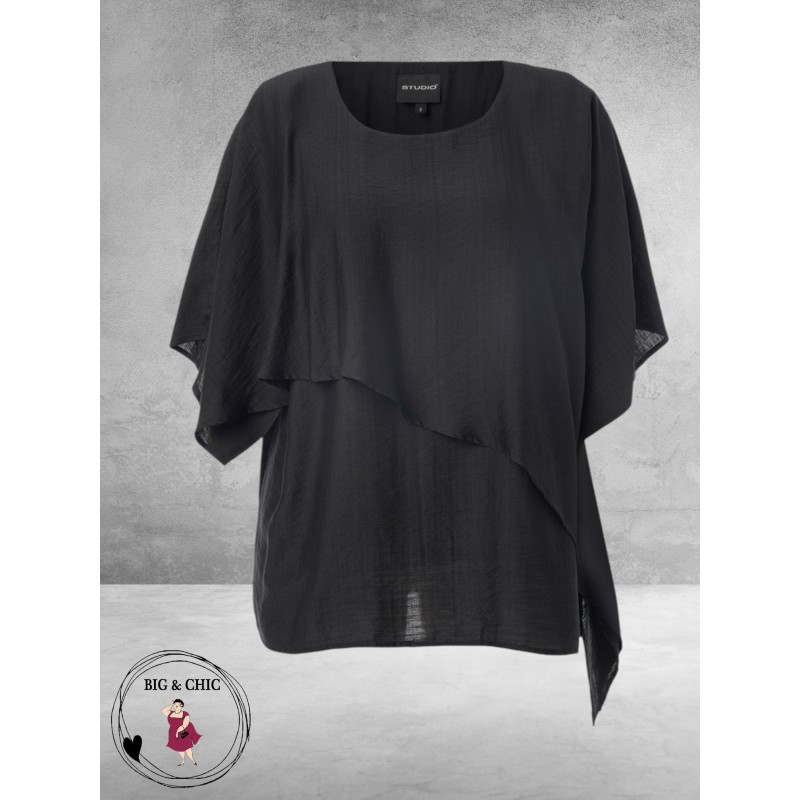Studio Blouse-Shirt Athena Zwart