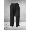 Studio Broek 7/8 Zomer Zwart 