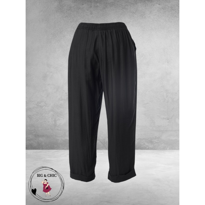 Studio Broek 7/8 Zomer Zwart 