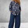 Studio Blouse Britta Blauwtinten