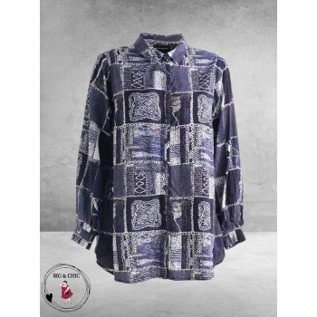 Studio Blouse Britta Blauwtinten