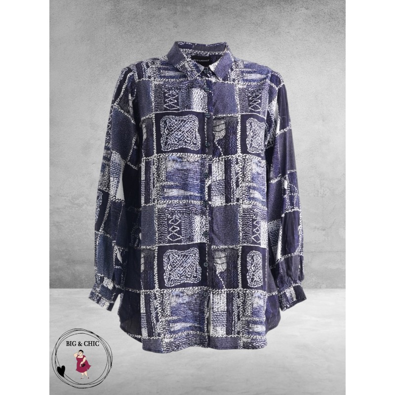 Studio Blouse Britta Blauwtinten
