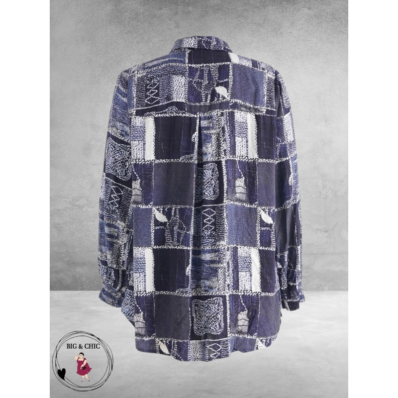 Studio Blouse Britta Blauwtinten