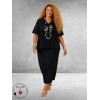 Studio Rok/Shirt Set Zwart/Grijs