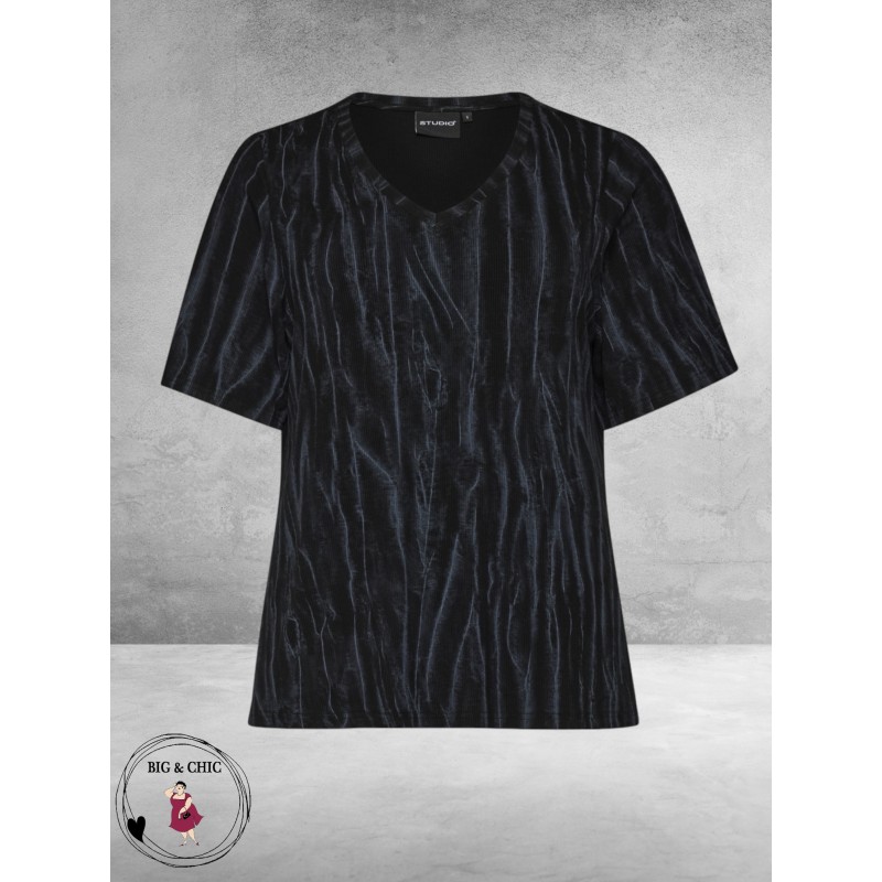 Studio Rok/Shirt Set Zwart/Grijs