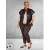 Studio Gilet Eloria Bruin 