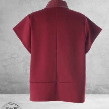 Studio Gilet Eloria Bordeaux 