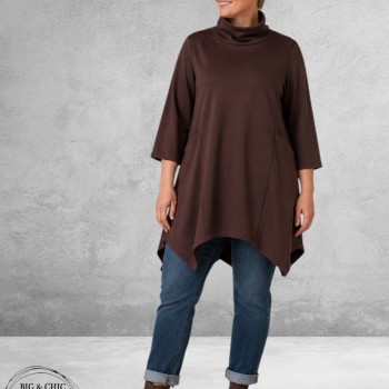 STUDIO Tuniek Serenya Jersey Bruin
