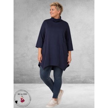 STUDIO Tuniek Serenya Jersey Blauw