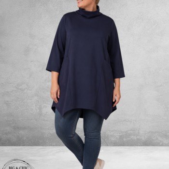 STUDIO Tuniek Serenya Jersey Blauw