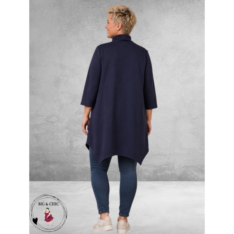 STUDIO Tuniek Serenya Jersey Blauw