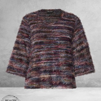 STUDIO Trui Aveline Multi Color Stripes