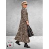 STUDIO Jurk MAXI LANG Leopard 