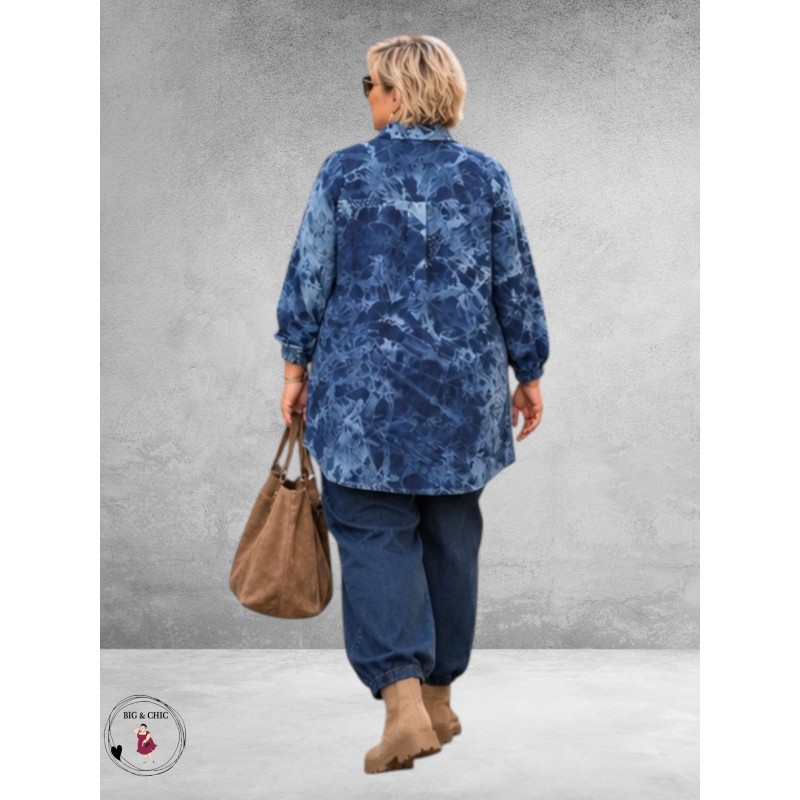 STUDIO Shirt/Blouse Ellie Dark Blue Denim