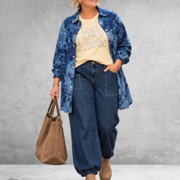 STUDIO Shirt/Blouse Ellie Dark Blue Denim