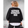 Smith en Soul Sweater Verrassend Achterkant Zwart
