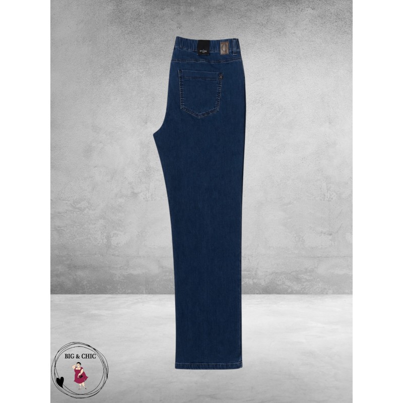 STARK Jeans Janna Straight Black-Blue-Dark Blue Denim