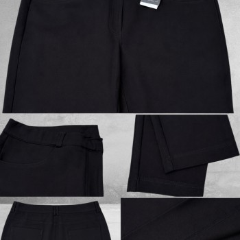 STARK Broek JANNA Straight Zwart