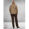 STARK Broek JANNA Straight Bruin