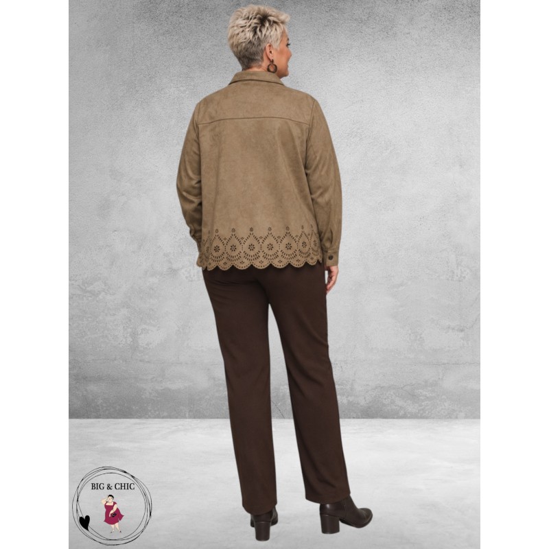 STARK Broek JANNA Straight Bruin