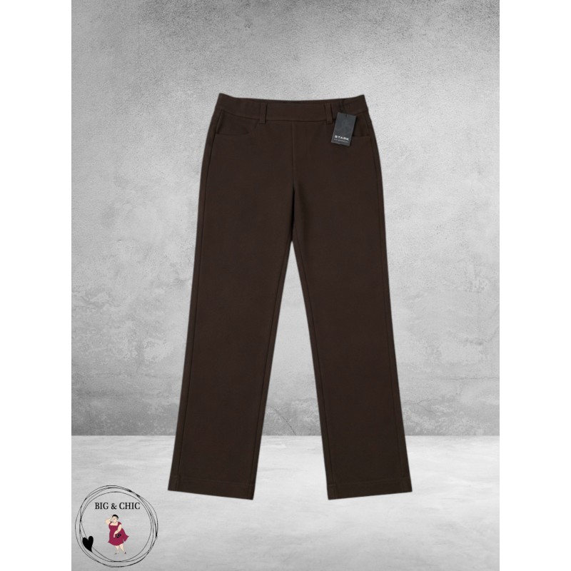STARK Broek JANNA Straight Bruin