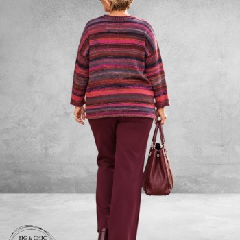 STARK Broek JANNA Straight Bordeaux