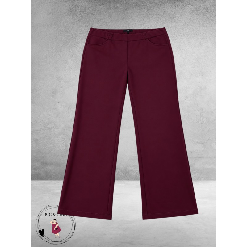STARK Broek JANNA Straight Bordeaux