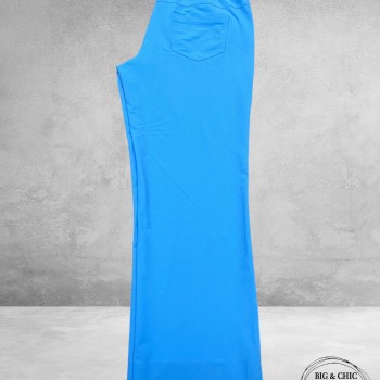 STARK Broek JANNA Straight Travel Azuur Blauw