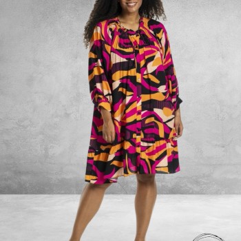 STUDIO Jurk Jeanett Multi Kleur