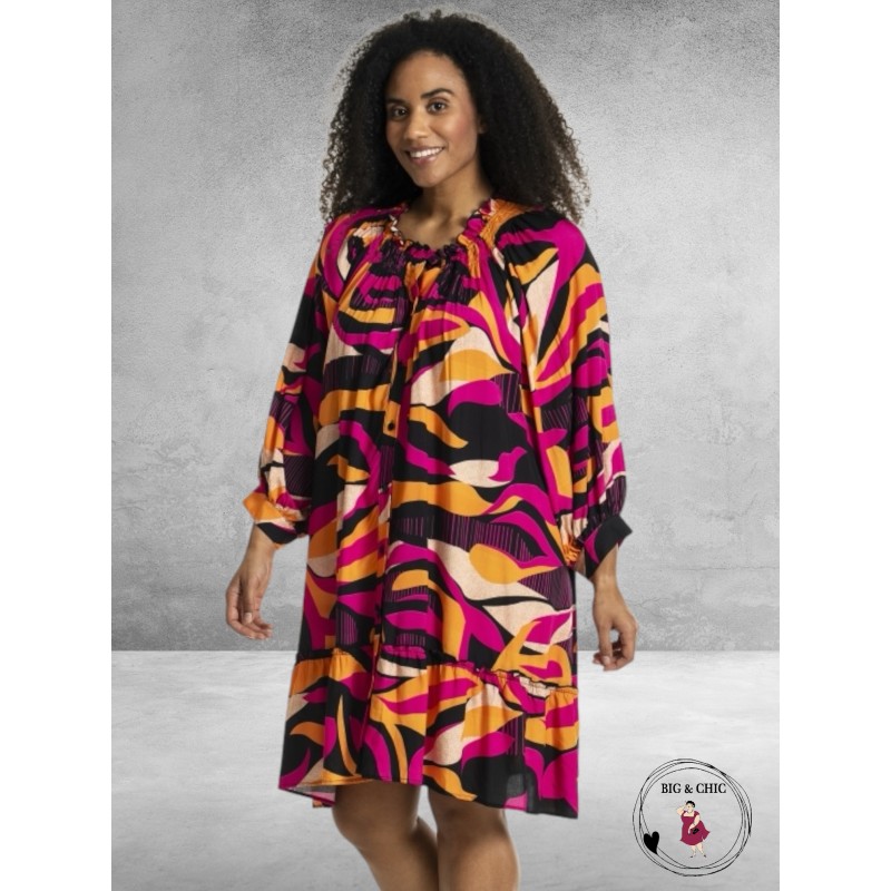 STUDIO Jurk Jeanett Multi Kleur