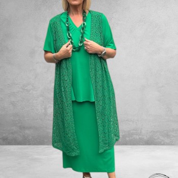 STUDIO Gilet Kaete Groen