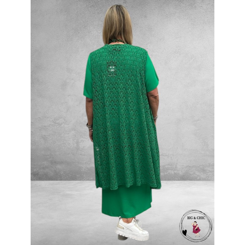 STUDIO Gilet Kaete Groen