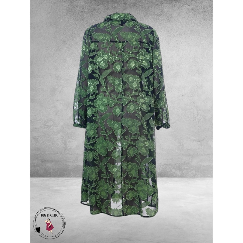 STUDIO Lange Chiffon Blousejurk Juni