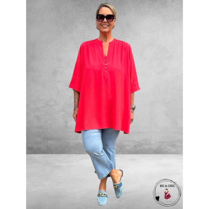 VERSION Blouse koraal 