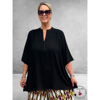 VERSION Blouse Zwart