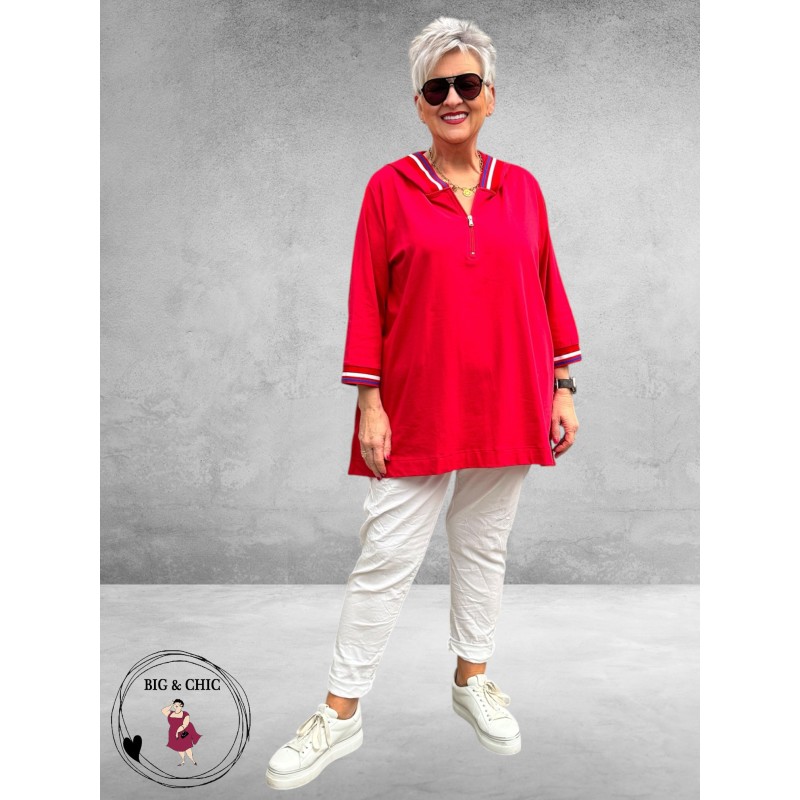 Version Shirt Sporty Chic Rood 