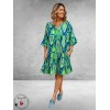 Version Jurk/Tuniek Blauw/Groen