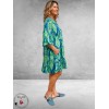 Version Jurk/Tuniek Blauw/Groen