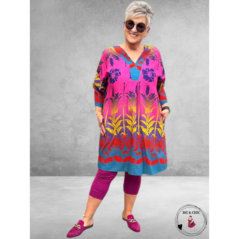 Vincenzo Allocca Tuniek-Jurk Multicolor 