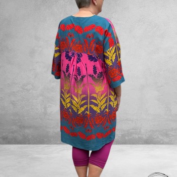 Vincenzo Allocca Tuniek-Jurk Multicolor 