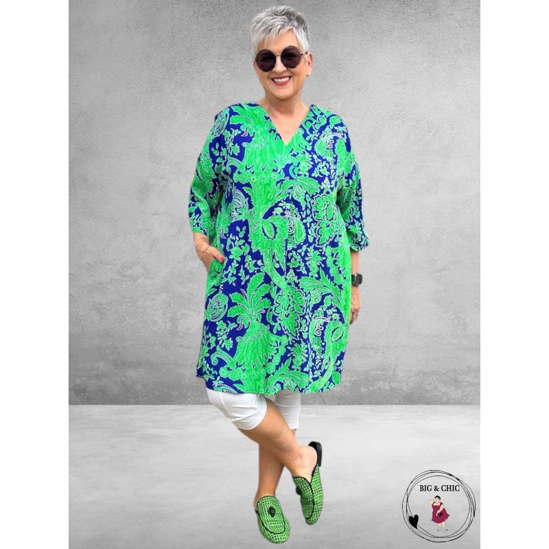 Vincenzo Allocca Tuniek-Jurk Groen-Kobalt