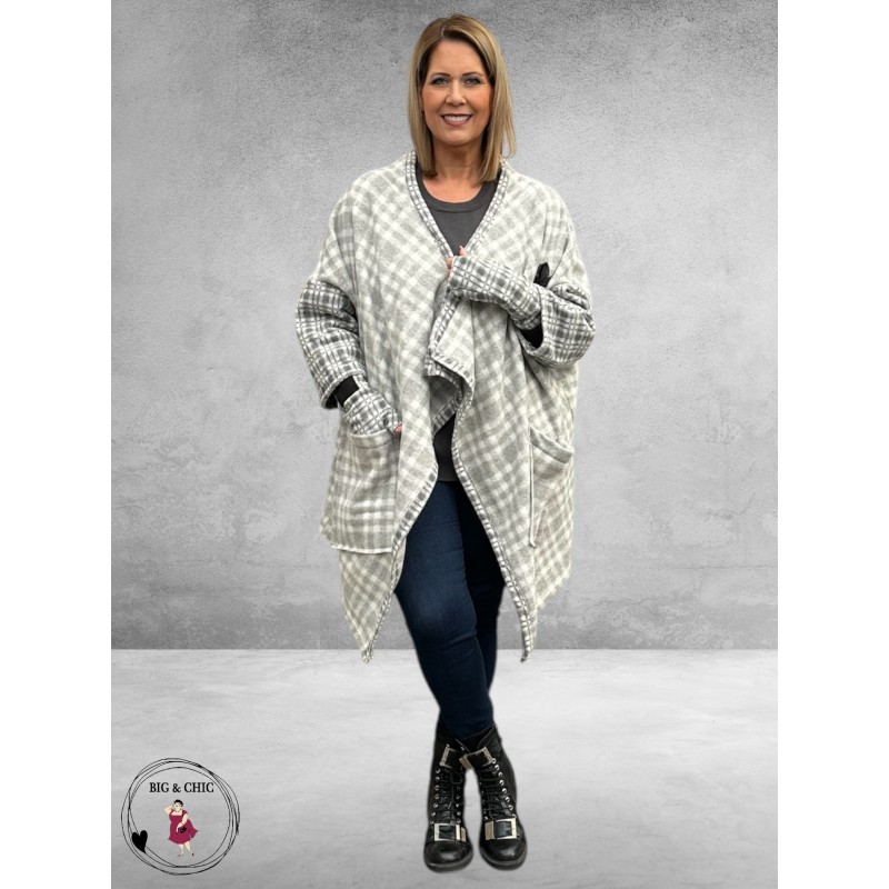 VINCENZO ALLOCCA Poncho Fleece